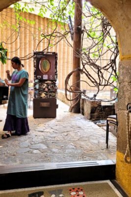 Typical Patio in Oaxaca 