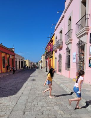 Colorful Mexican Street